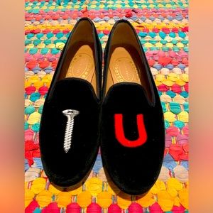 Stubbs & Wootton Screw You Loafers Size 8!!!